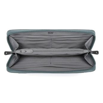 Pacsafe recyceltes RFIDsafe-reiseportemonnaie mit diebstahlschutz - schwarz