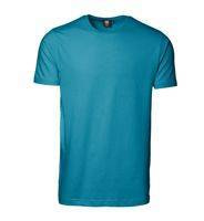 T-shirt ze stretchem marki ID, Turkusowy