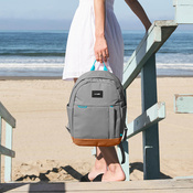 Pacsafe Go 15 l Anti-Diebstahl-Stadt-Rucksack - stone