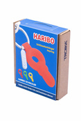 keychain TROIKA haribo schnuller - red