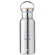 Dr.Bacty Iris 500 ml Thermoflasche - silber - personalisiert mit Gravur