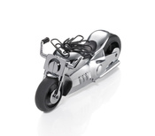 Uchwyt na spinacze do papieru EASY RIDER Troika - Srebrny