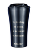 Ceramic-coated thermal Coffee Mug Dr.Bacty  Apollo 2.0 360 ml - Gunmetal