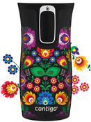 Contigo West Loop Mini Thermal Mug 300ml - Folklore  - Black Metallic