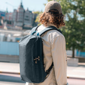 Plecak na laptopa antykradzieżowy Pacsafe V 16" - Granatowy