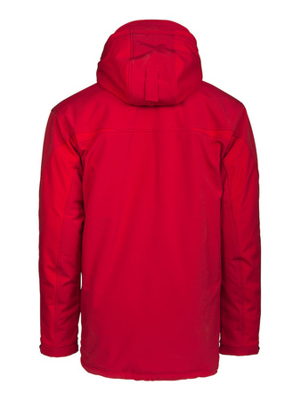 Winter jacket of the Softshell Mount Wall D.A.D type - Red.