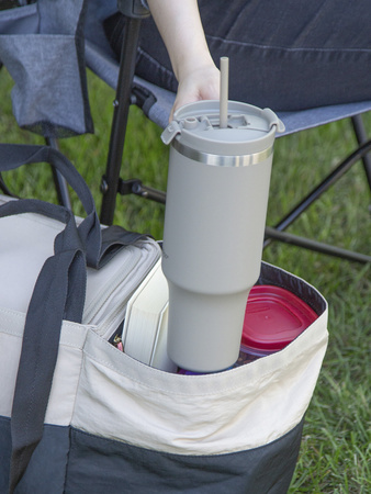 Thermal mug with straw Contigo Streeterville Tumbler 1200 ml - Inky Cap