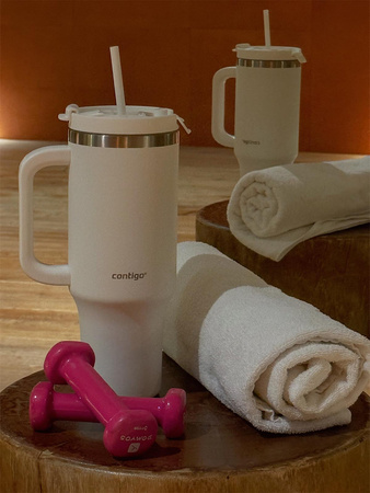 Thermalbecher mit Strohhalm Contigo Streeterville Tumbler 1200 ml - Salt