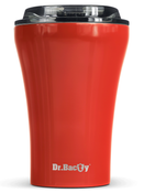 Dr.Bacty Apollo - Kubek termiczny do kawy - 227 ml - czerwony