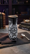 Thermal Mug Contigo West Loop 470 ml - Matte Black - Cat Eyes