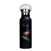 Stahlthermalflasche Dr. Bacty Iris - schwarz -Bieszczady