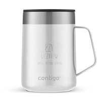 Thermal mug with ear  Contigo Streeterville 420 ml - White