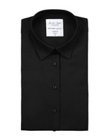 Feine Twillladies Modern Fit Black von ID, Czarny