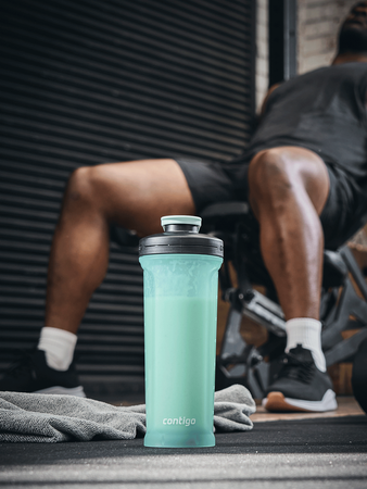 Contigo Shake&Go 2.0 protein/nutrient shaker 820 ml - blue