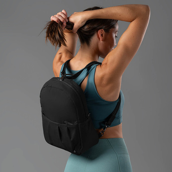Pacsafe CX 2-in-1 Anti-Diebstahl-Rucksack/Tasche - schwarz