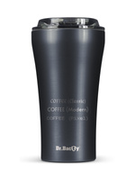Ceramic-coated thermal Coffee Mug Dr.Bacty  Apollo 2.0 360 ml - Gunmetal