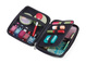 TROIKA organisations-etui travel case - schwarz