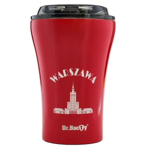 Thermal mug of Dr. Bacty Apollo Warsaw - red