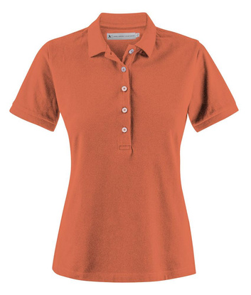 Sonnenuntergang Poloernte Frauen t -Shirt, Orange