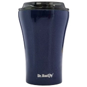 Coffee thermal mug with ceramic coating Dr.Bacty Apollo 227 ml - navy blue