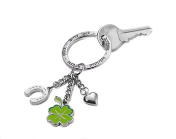 Keyring GLÜCKSBRINGER ''Klee'' Troika - Srebrny