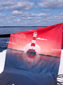 Dr.Bacty 70x140 double-sided quick-dry towel - Lighthouse
