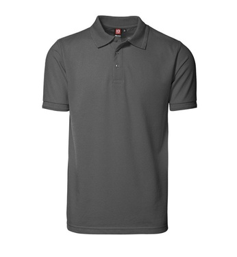 Pro wear polo shirt no pocket silver gray