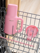 Thermalbecher mit Strohhalm Contigo Streeterville Tumbler 880 ml - Strawberry Cream