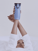 Thermobecher Contigo West Loop 2.0 470ml hellblau mit Box