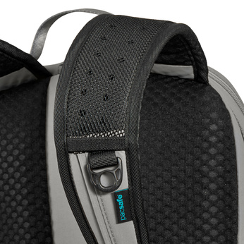 Anti-theft urban backpack 18l Pacsafe ECO Econyl® - grey  - after-show