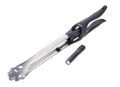 TROIKA bbq grill tongs + light