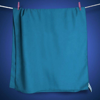 Quick-drying double-sided Dr.Bacty travel towel - navy blue - l 60x130.