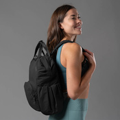 Diebstahlsicherer mini-rucksack für frauen pacsafe citysafe cx mini backpack econyl - schwarz