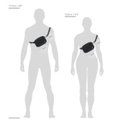 Kleine 2-in-1-Handtasche für Damen mit Diebstahlschutz Pacsafe W – olivgrün
