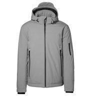 Winter soft shell jacket ID - Szary