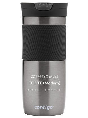 Kubek termiczny z grawerem Contigo Byron 470ml - Gunmetal