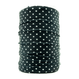 Multifunctional scarf Dr. Bacty polka dots black