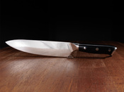 Exclusive Aka Tori Osaka Pro 8" Chef's Knife – Damascus Steel Business Gift with Custom Engraving Option