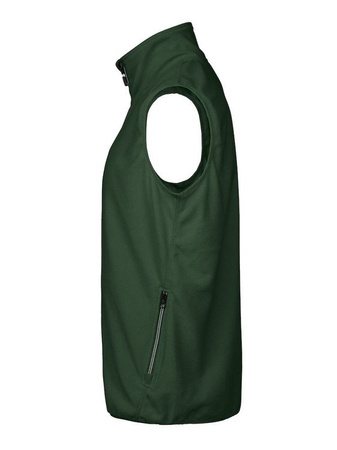 Melton Vest D.A.D Sleeveless Jacket - Green.