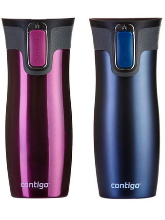 Set Contigo West Loop 2.0 470 ml – Himbeere + Marineblau