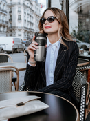 Contigo Byron 2.0 470ml Thermobecher mit Gravur - Stainless Steel