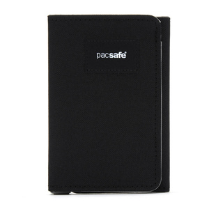 Trifold Wallet RFIDsafe Pacsafe - jet black