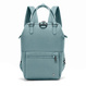 Diebstahlsicherer mini-rucksack für frauen pacsafe citysafe cx mini backpack econyl - schwarz