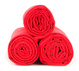 Handtuch für das fitnessstudio aus zweilagiger mikrofaser basic Dr.Bacty 60x130 - rot