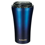 Dr.Bacty Apollo 2.0 thermal coffee mug - 360 ml - Monaco Blue - I love You