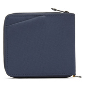 Men's small RFID Pacsafe wallet - coastal blue