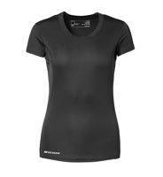 Damen-ID-Marke T-Shirt, schwarz