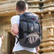 Anti-theft tourist backpack Pacsafe Venturesafe EXP35 - dark gray