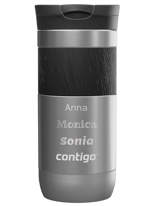 Kubek termiczny z grawerem Contigo Byron 2.0 470ml - Stainless Steel