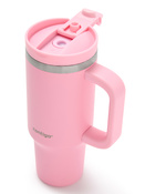 Becher mit Thermalwasser mit Gravur Streeterville Tumbler 800 ml - Strawberry Cream